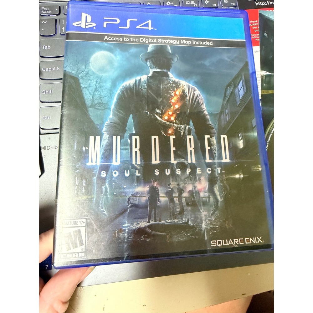 Murdered Soul Suspect Sony PlayStation 4 PS4 Square Enix‎ Mystery Action Game